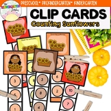 Sunflower Counting {0-10 Clip Cards}