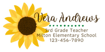 Preview of Sunflower Email Signature