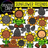 Sunflower Friends Clipart {Creative Clips Clipart}