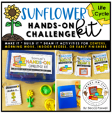 Sunflower Life Cycle Hands-On Challenge Kit | Morning Work