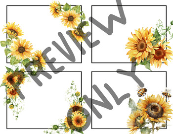 Education/Childcare Name Badge - Sunflowers