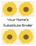 Sunflower Sub Binder