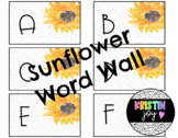 Sunflower Word Wall