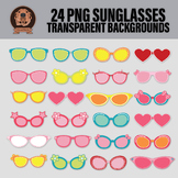 Png Sunglasses Clipart, 24 Fun Image Prop Glasses with Tra