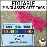 Sunglasses Gift Tag | Editable