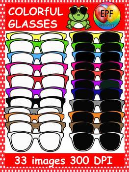 Preview of Sunglasses and glasses clipart