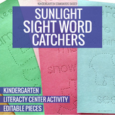 Sunlight Sight Word Catchers Pokey Pinning Literacy Center