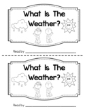 Sunlight & Weather Emergent Reader: What Is the Weather?