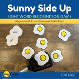 Sunny Side Up, a sight word game {foundational skills, EL 
