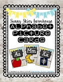 Sunny Skies Farmhouse Alphabet Picture Cards