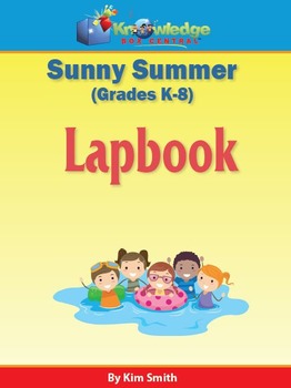 Preview of Sunny Summer Lapbook / Interactive Notebook - EBOOK