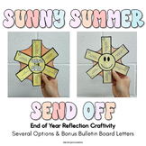 Sunny Summer Send Off | End of Year Reflection Craft | Summer