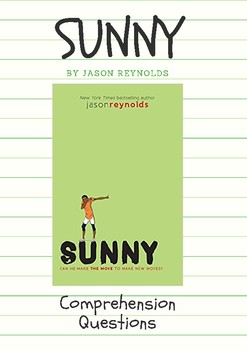 Preview of Sunny by Jason Reynolds: Book Questions