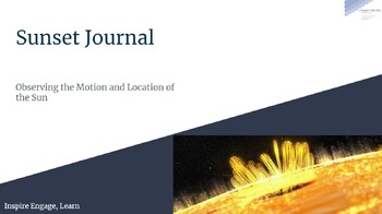 Preview of Sunset Journal: Observing the Motion and Location of the Sun