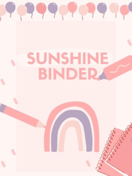 Preview of Sunshine Binder Cover