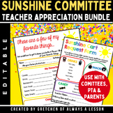Teacher Appreciation Week Sunshine Committee Morale Boosti