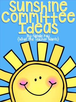 Preview of Sunshine Committee Ideas