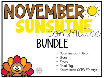 Preview of Sunshine Committee: November Bundle