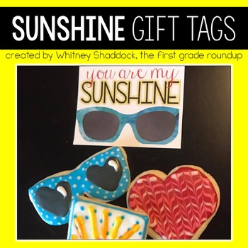 Printable Teacher Appreciation Gift Tag  Thank You Teacher Editable G –  Sunshine Parties