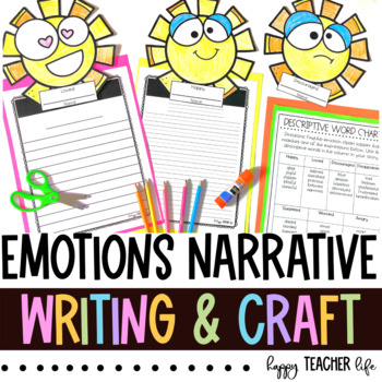 Preview of Sunshine Spring Narrative Writing Craft with Vocabulary & Descriptive Words