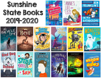 Sunshine State Books Poster Grades 3-5 (2019-2020) by Teaching Team K