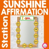 Sunshine Student Affirmation Station - Positive Message Si