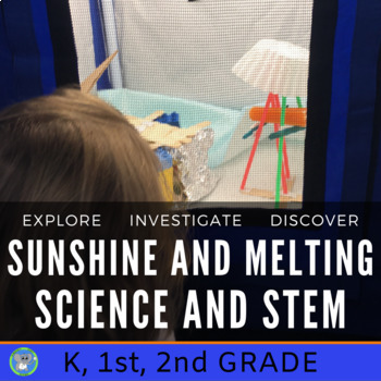Preview of Sunshine and Melting Science And STEM | Weather For Spring and Summer | K 1 2