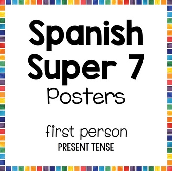 Preview of Super 7 Spanish Poster - 1st Person