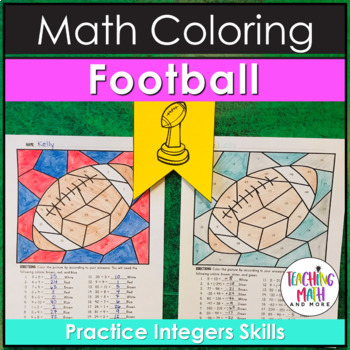 Super Bowl Math Activities Bundle 2023 - NFL Stats Math and Super Bowl Teams