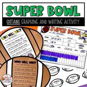 Super Bowl Math Activities Bundle 2023 - NFL Stats Math and Super Bowl Teams