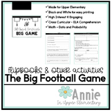 Super Bowl 2024 Activities: ELA Flipbook and Data & Graphi