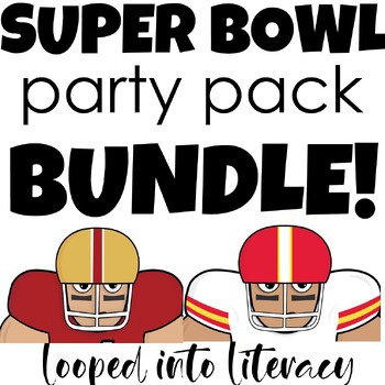 Preview of Super Bowl 2024 inspired PARTY PACK - THE ULTIMATE PARTY BUNDLE SUPER BOWL PARTY