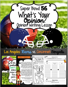 Preview of Super Bowl 58 Opinion Writing (Growing Bundle)