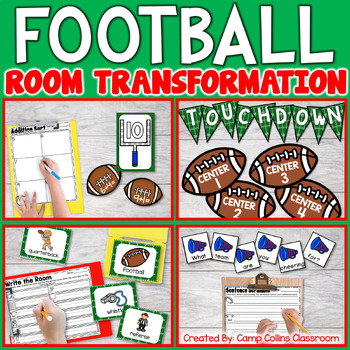 Preview of Football Activities | Football Room Transformation