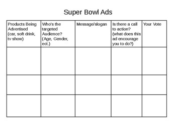 Teach Media Literacy with Super Bowl Ads