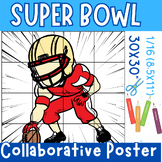 super bowl 2024 Coloring pages Collaborative Poster Art Bu