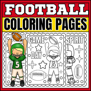 Super Bowl Coloring Pages | Football Coloring Pages | Super Bowl Activities