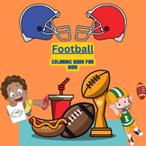Football Sport Coloring Pages for Kids