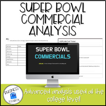 Super Bowl Commercial Analysis by Business Toolbox