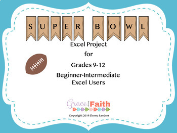 Preview of Super Bowl Excel Project