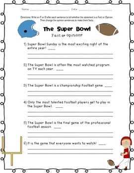 Super Bowl Fun Facts & Trivia, Foot Ball, Sunday