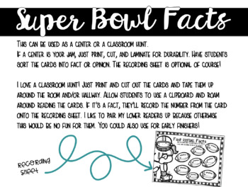 Super Bowl Fast Facts