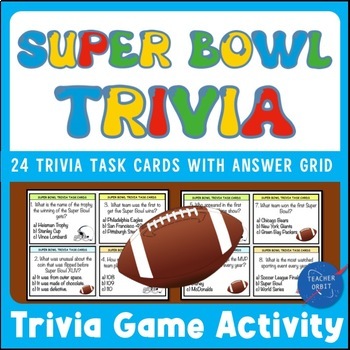 Thanksgiving Day Football Trivia Game NFL Turkey Bowl Trivia