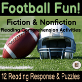 Super Bowl Football Reading Comprehension Activities Passa