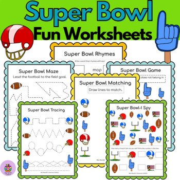 Super Bowl Facts & Worksheets