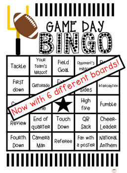 Football Bingo College Football Party Games Sports Bar Bingo -   [Video]  [Video]