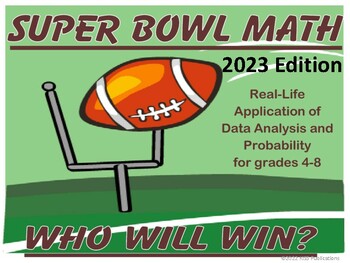 Preview of Super Bowl Math - 2024 Edition