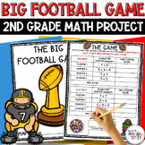 Super Bowl Math Project - Football Math Activity - 2nd Grade