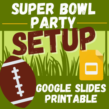 Get Ready for Super Bowl with a FREE Printable