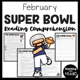 Super Bowl Reading Comprehension Worksheet Central Idea Main Idea February